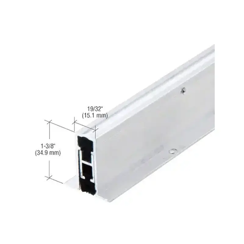 CRL 72NGA48 48" Medium-Duty Automatic Door Bottom Aluminum