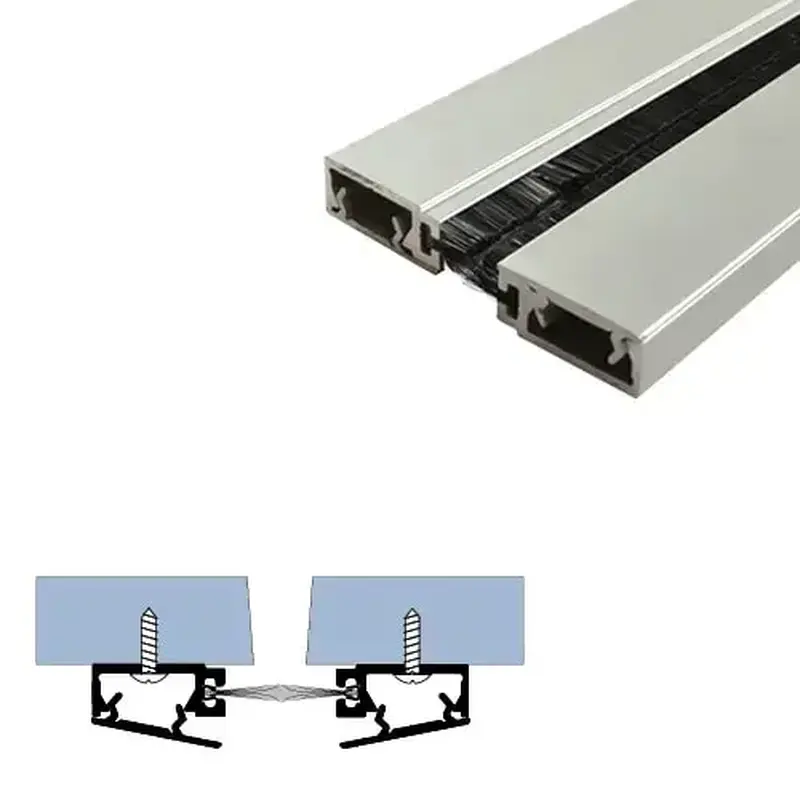Brixwell 718CA-48 48" Door Sweep (11/32" by 1-1/4") Clear Anodized4