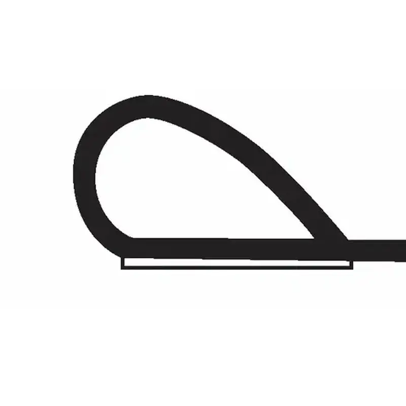 Brixwell 63-374dbR-20 20ft Silicon Adhesive Back door Weatherseal