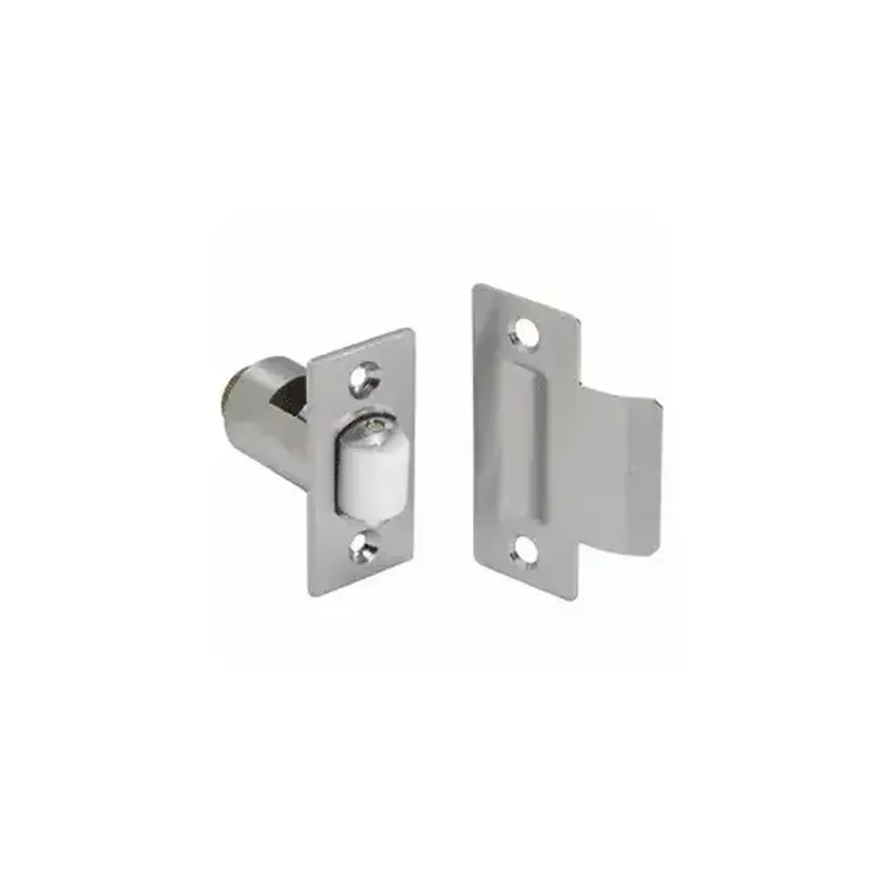 CRL RL3226D Nylon Roller Catch With Strike Satin Chrome
