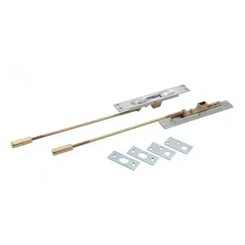 CRL FBM626D Satin Chrome 1" x 6" Manual Flush Bolt - 12" Pair