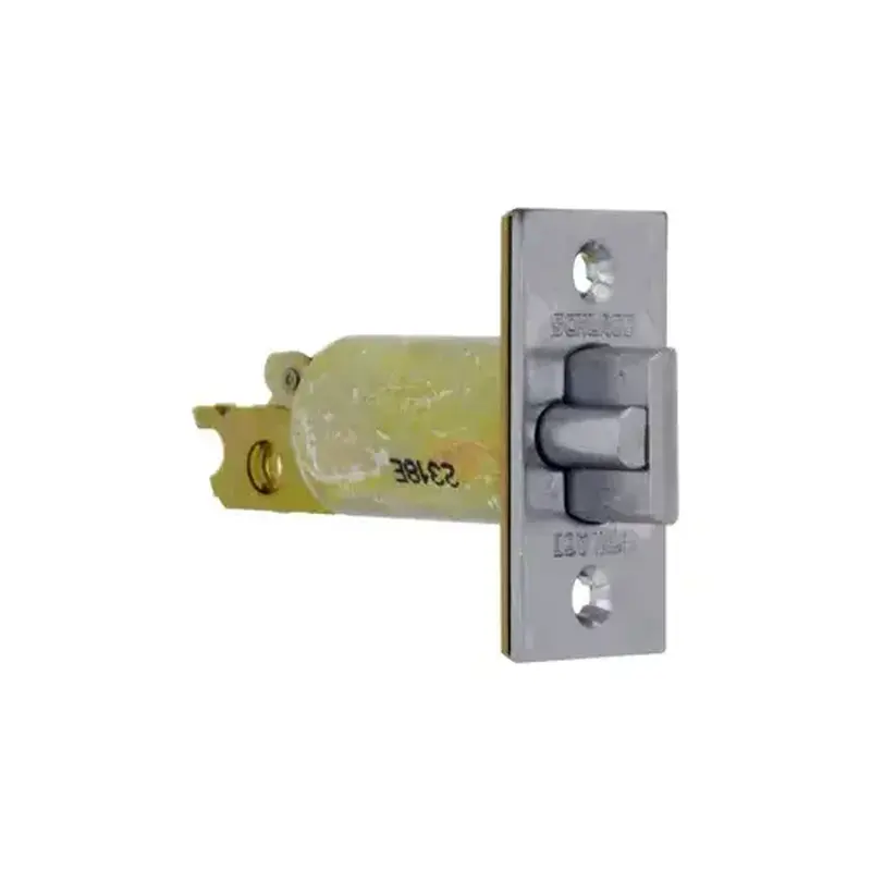 Schlage Commercial 12-100 626 B250 Series Square Corner Dead Latch with 2-3/8" Backset Satin Chrome Finish