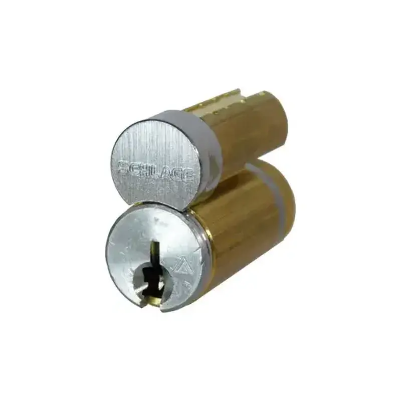 Schlage Commercial 23-030C123 626 FSIC Core, 6-pin, C123 Keyway, 1 Bitted, 2 Keys, Satin Chrome Finish, Non-handed Satin Chrome