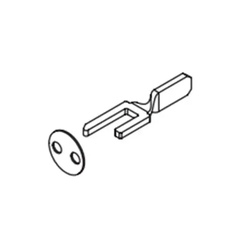 Corbin Russwin 631F248 Cylinder LFIC Core Kit, Twisted Tailpiece