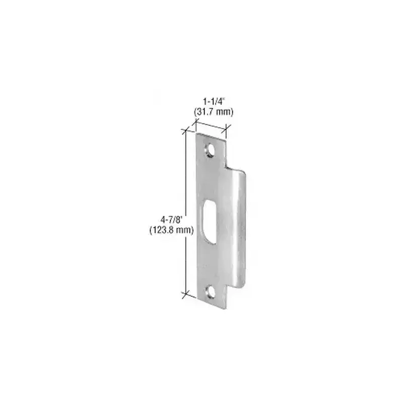CRL PLK1ASA Lever Lockset Strike Brushed Stainless Steel