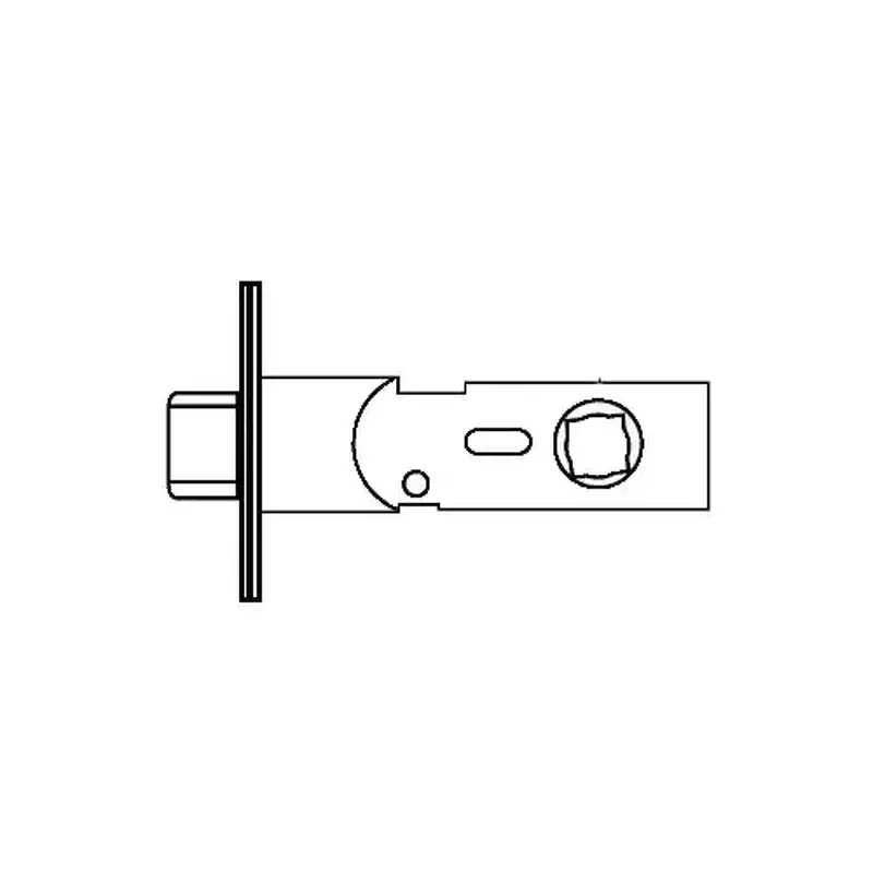 Omnia 105LPA38.10B 2-3/8" Lever Passage Latch Oil Rubbed Bronze Finish