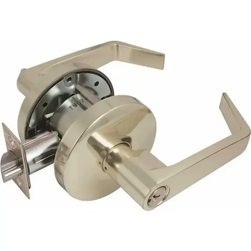 US Lock USX2050A3 2050 GR2 2-3/8 in. Backset US3 Entrance Door Lever SC1 Bright Brass