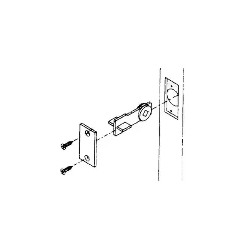 Baldwin 5090020A Dummy insert & filler plate