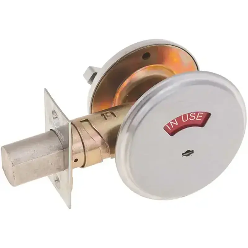Falcon U023050 Chrome Vacant/Occupied Indicator Deadbolt