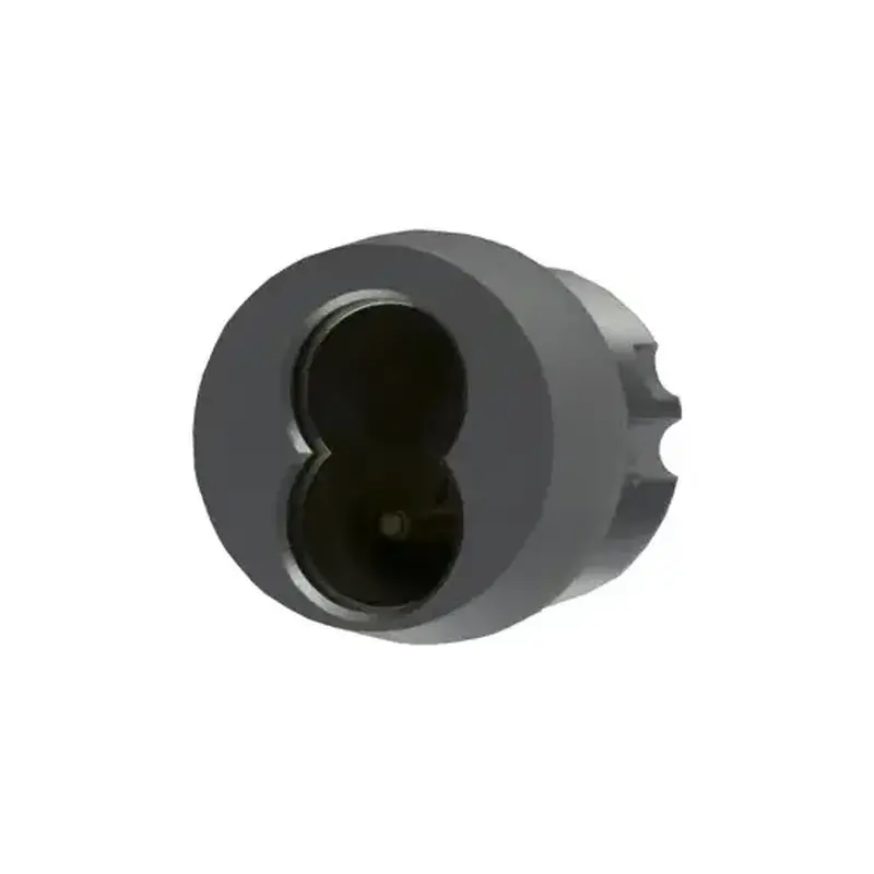 GMS ICT726DAR 7 Pin Small Format Best Interchangeable Core Tapered Mortise Cylinder Housing with Adams Rite Cam Satin Chrome Finish