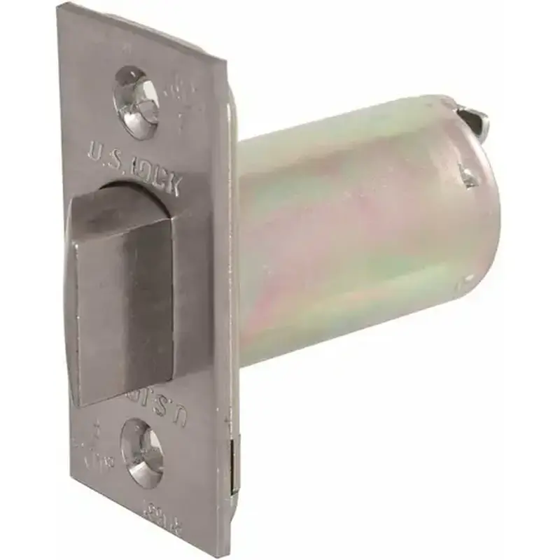 US Lock USX3034SL26D 3000 GR1 2-3/4 in. US26D Standard Spring Latch Backset Satin Chrome