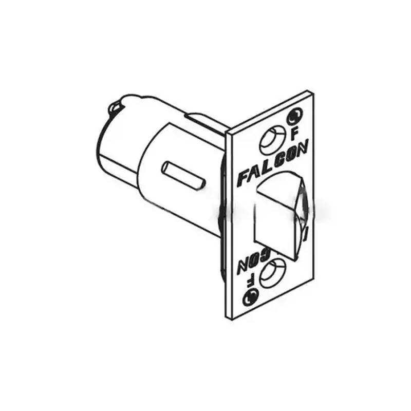 Falcon Q330203613 Square Corner 2-3/8" Deadlatch, Oil Rubbed Dark Bronze