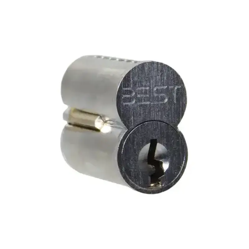 BEST 1C7E1626 Best 7-Pin Uncombinated Core (SFIC), E Keyway, 626/US26D Satin Chrome
