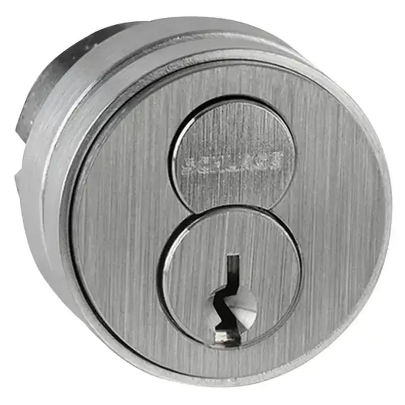 Schlage Commercial 20-062 ICX 626 Conventional Core Mortise Cylinder Construction Core with Compression Ring, Spring, and 3/16" and 3/8" Blocking Rings with Adams Rite Cam Satin Chrome Finish