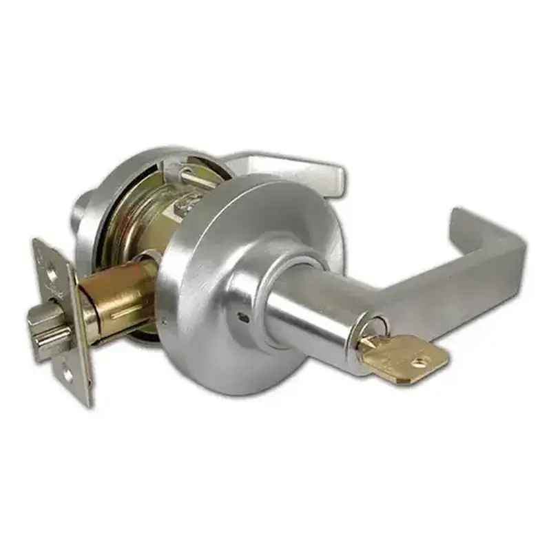 Marks 175DW/26D Institutional Function Grade Two 2-3/4 in. Satin Chrome Cylindrical Lockset Backset