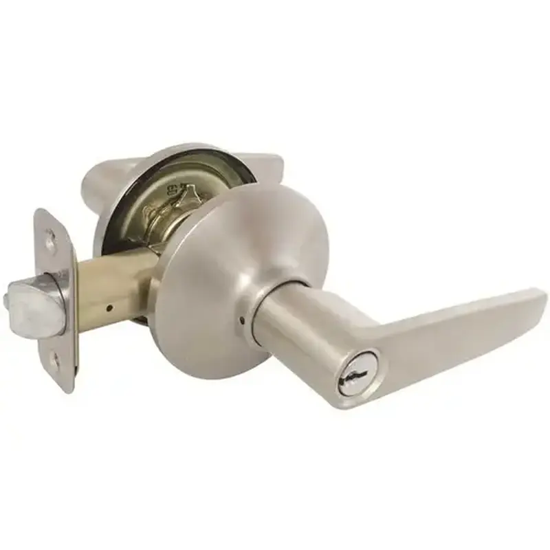 Defiant LG600B-K-KD Olympic Stainless Steel Keyed Entry Door Lever with KW1 Keyway Keyed Differently