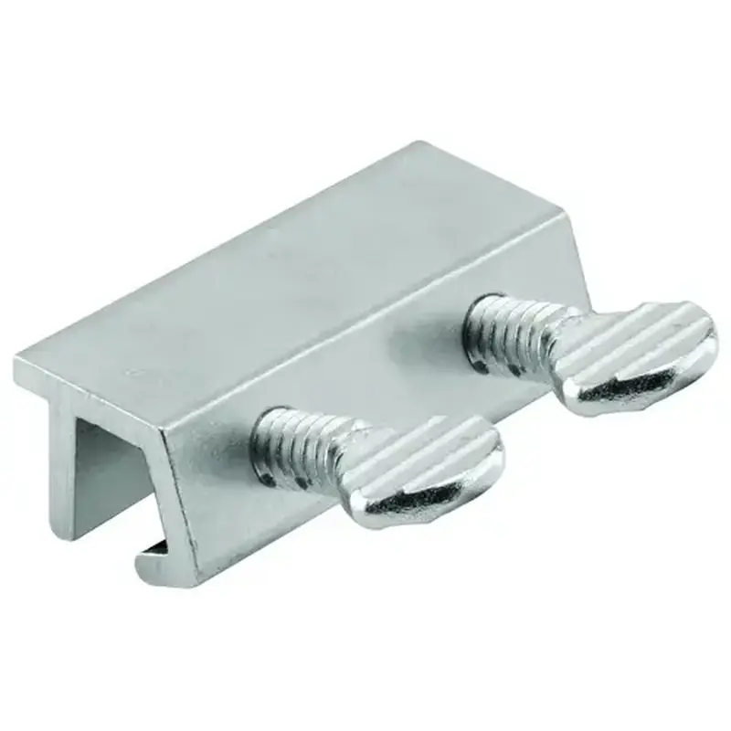 Prime-Line U 10679 Patio Door Lock, Aluminum, Aluminum, 3/16, 1/8, 1/4 in Thick Door