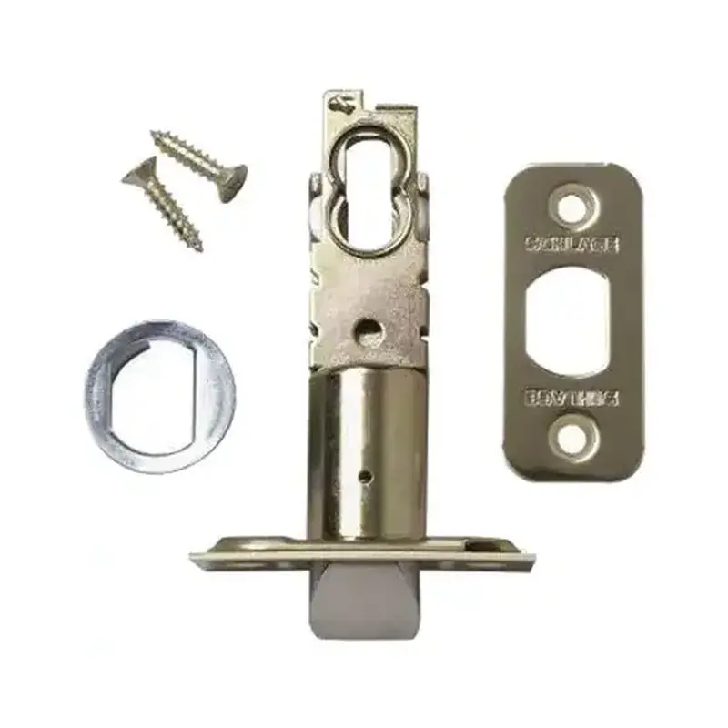 Schlage Residential 40-251-605 F Series Triple Option Deadlatch 1" x 2 1/4" Bright Brass