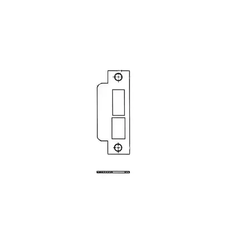 Baldwin 6040003 Estate Mortise Lock ASA Strike Polished Brass