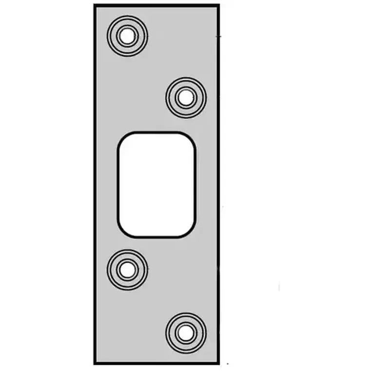 Kwikset 83222-15 Deadbolt Strike, Satin Nickel