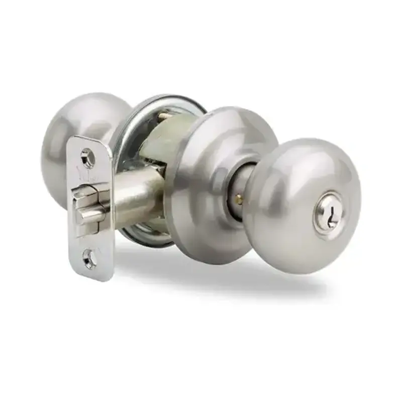 Yale Residential 70CB-SP-15-01D61-02000 Cambridge Entry Knob, Satin Nickel