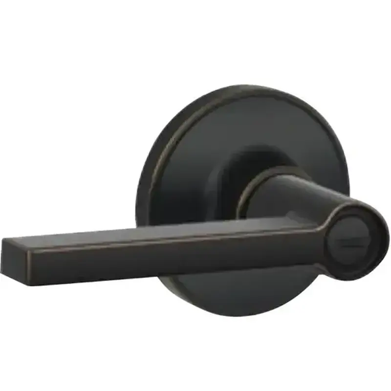 Dexter J40VSOL716 J Series J40V SOL 716 Privacy Lockset, Turnbutton Lock, Lever Handle, Metal, Aged Bronze, 2-3/8, 2-3/4 in Backset