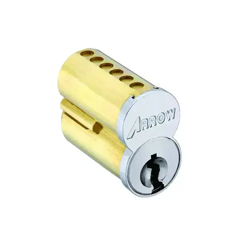 Arrow 100CRP-UCXKB 26D 6-Pin SFIC Core, Uncombinated, Best K Keyway, Plain Face, No Logo, Satin Chrome