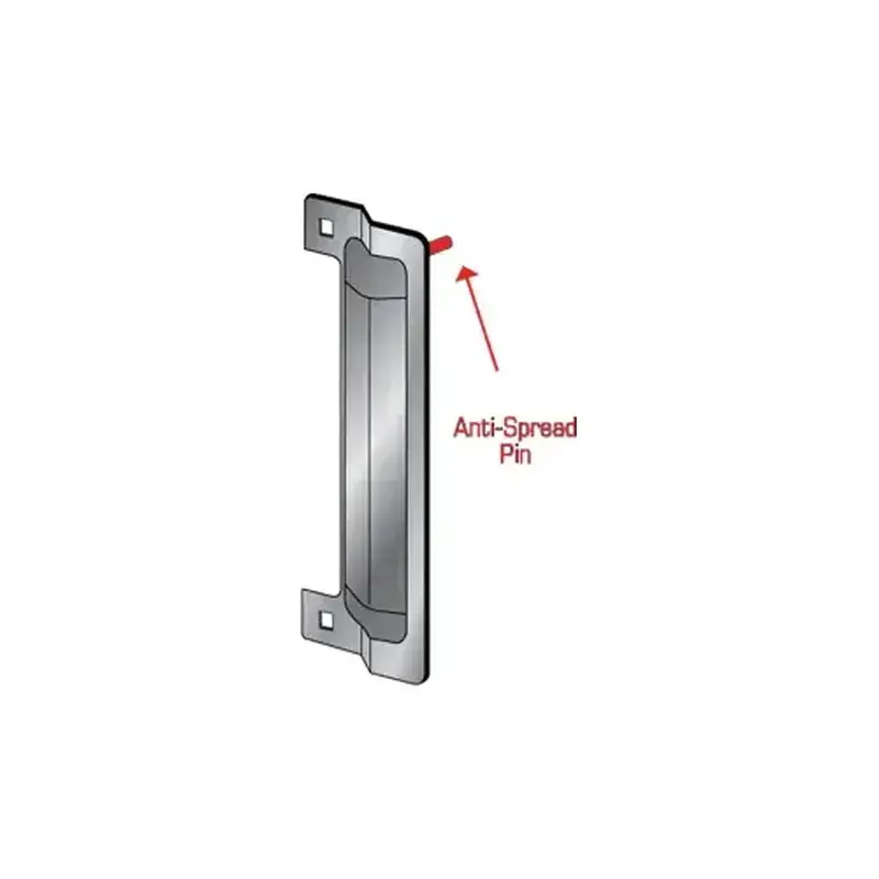 Pro-Lok ELP-240-1-DU Latch Protector 13" w/1-Pin Versatile, Carded (Retail Packaged), Duranodic/Dark Brown