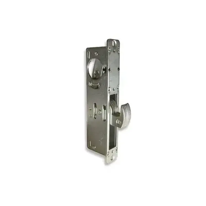 International Door Closers DH-1821-H-1 1/2DU International Storefront Door Hook Latch Deadlock - 1-1/2" Back Set Anodized Bronze