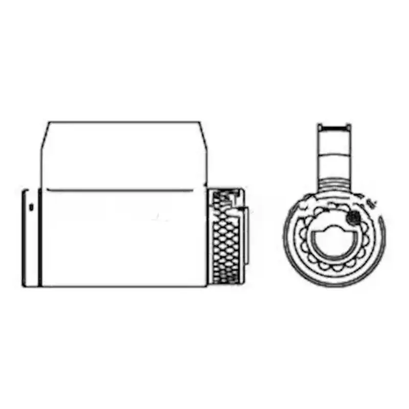 Schlage Commercial 22-001E 626 5 Pin Cylinder E Keyway with B520-375 Tailpiece Satin Chrome Finish