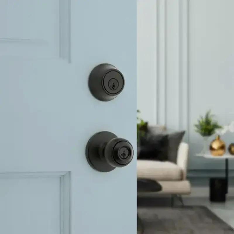 Kwikset 690P514SMTCPK6 690P 514 SMT CP K6 Polo Combo Pack - Matte Black