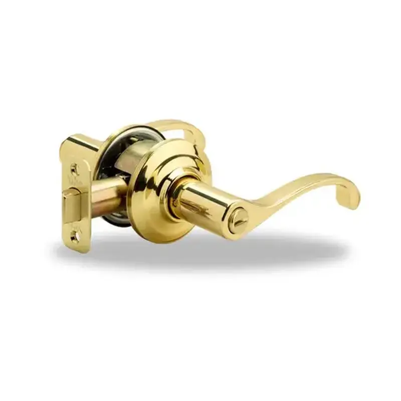 Yale Residential 21MC-SP-3-01D64-02000 McClure Privacy Lever, Bright Polished Brass
