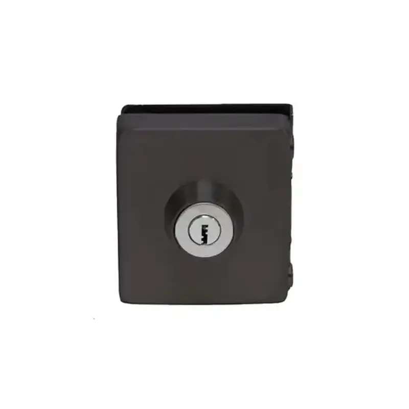 Aria Vetri ALD407MBL Slip on Square Lock with 2 Deadbolts Matte Black