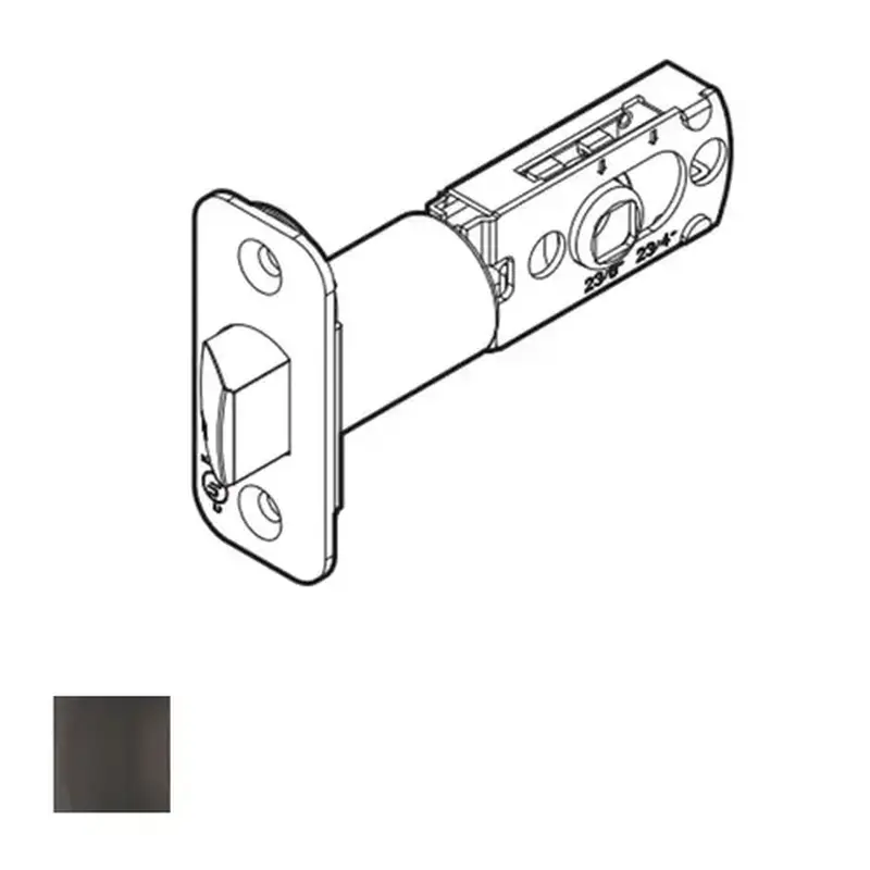 Kwikset 83518-11P Adjustable Latch (Square Drive)-RCAL Venetian Bronze