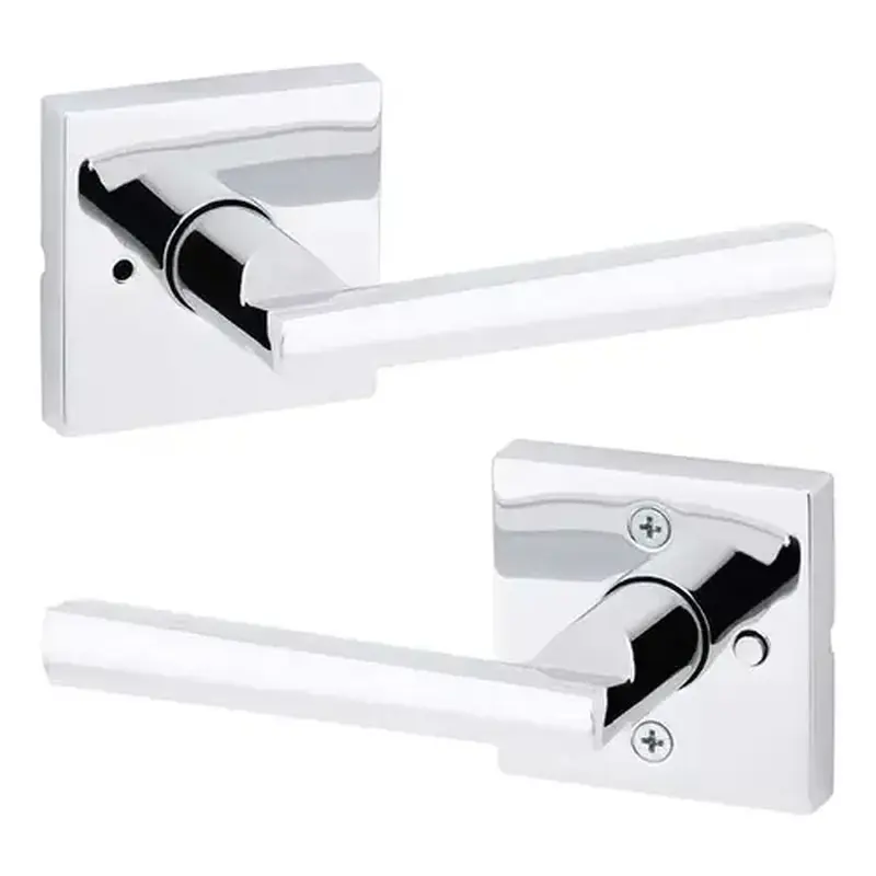 Kwikset 730MRL-SQT-26-6AL-RCS Montreal Privacy Lever Bright Polished Chrome