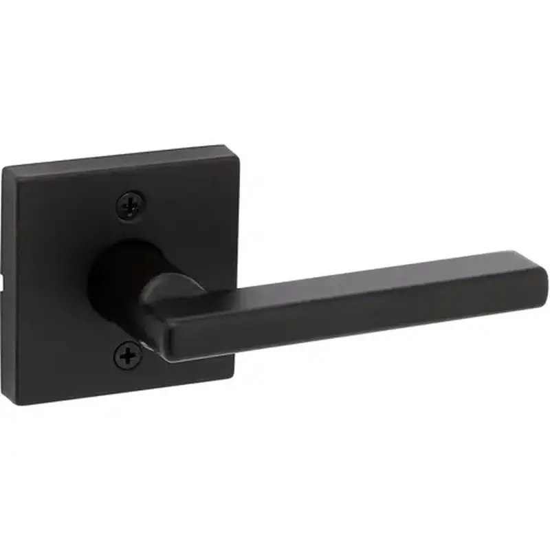 Kwikset 788HFLSQT-514 Halifax Half Dummy Lever, Square Rose, 622/514 Matte Black