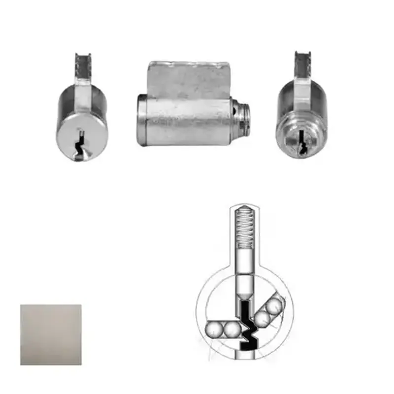 Master Lock D045G3-SD-15-KA4-S Single Deadbolt Cylinder