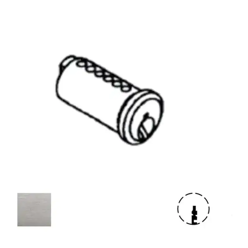 Corbin Russwin 488K98 N9 626 2000 Series Key-In-Knob Cylinder Plug Only, Satin Chrome