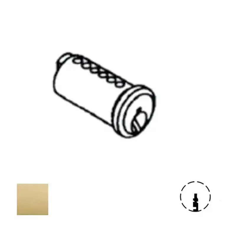 Corbin Russwin 585K24 N15 606 2000 Series Key-In-Lever Cylinder Plug Only, Satin Brass