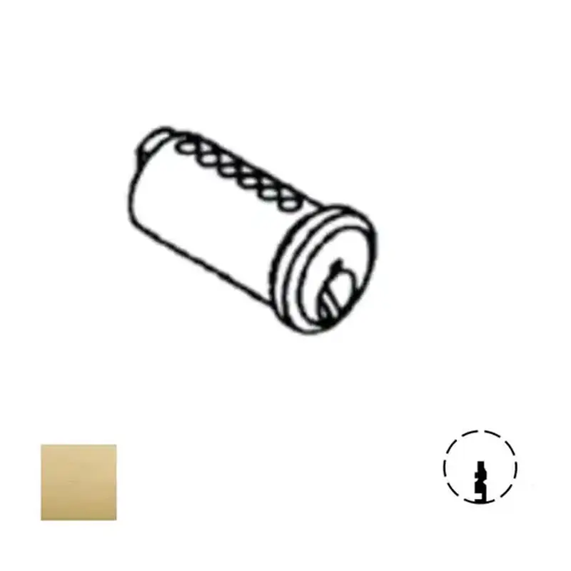 Corbin Russwin 585K24 N28 606 2000 Series Key-In-Lever Cylinder Plug Only, Satin Brass