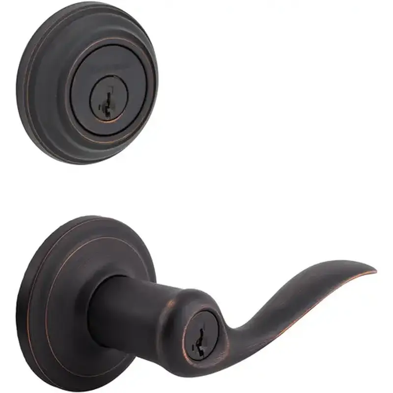 Kwikset 99910-041 991TNL 11P SMT CP K4 Tustin Combo Pack - Venetian Bronze