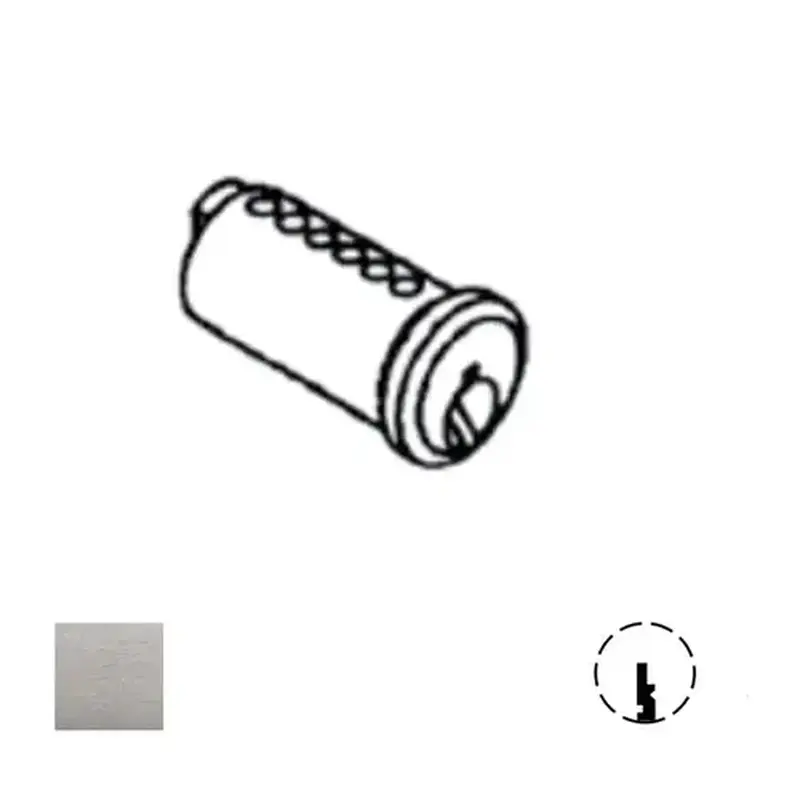 Corbin Russwin 488K99 57A1 626 2000 Series Key-In-Knob Cylinder Plug Only, Satin Chrome