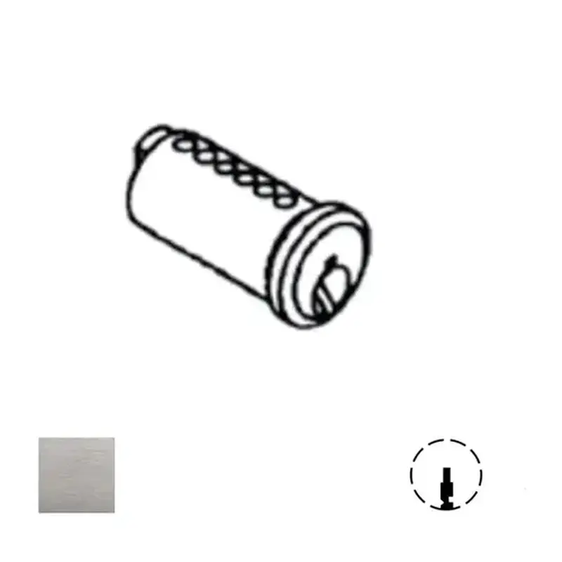 Corbin Russwin 488K99 67B1 626 2000 Series Key-In-Knob Cylinder Plug Only, Satin Chrome