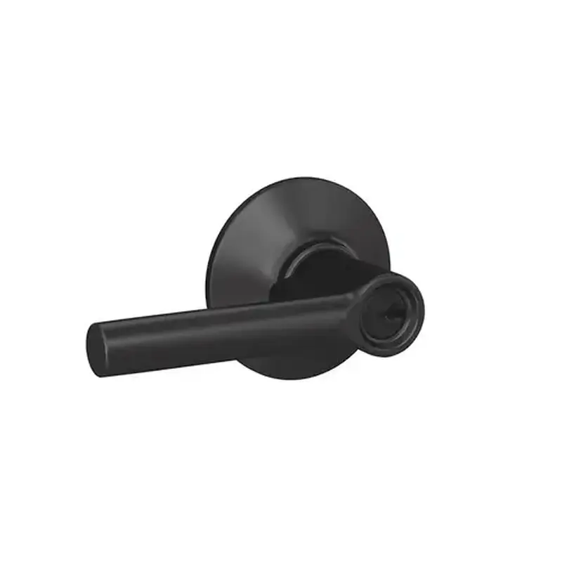 Schlage F51VBRW622 Keyed Entry Lever Broadway Matte Black 1-3/4" Matte Black