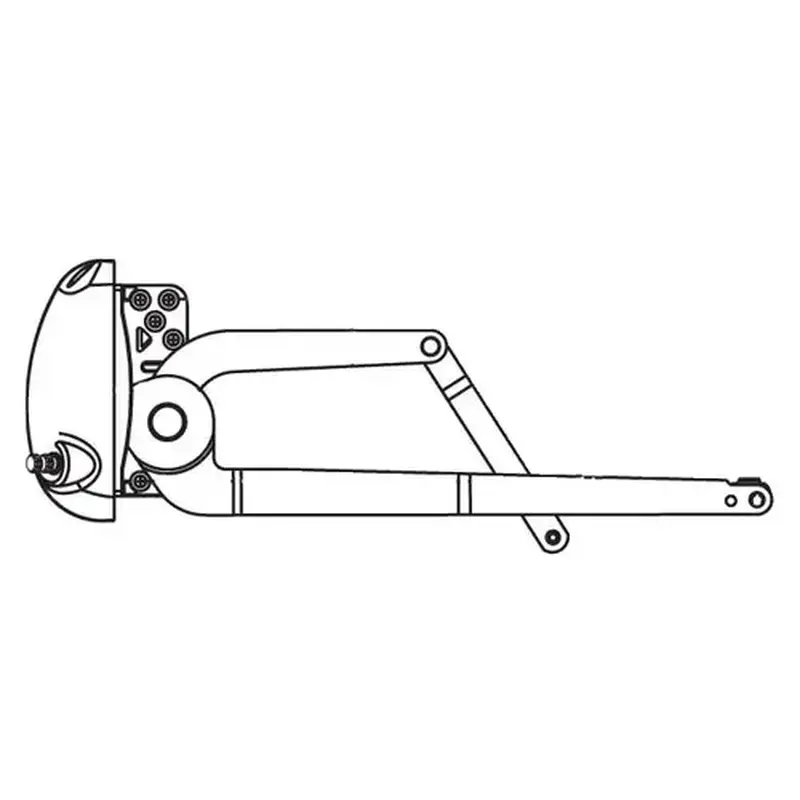 Brixwell 36-517W-xd Dual Arm Casement Operator white For Vinyl Window handle Sold Separate