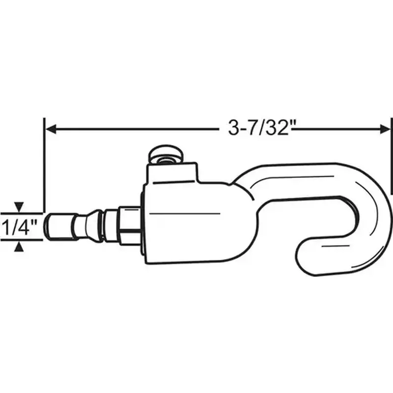 Brixwell 39-755 Hook For Velux Operator