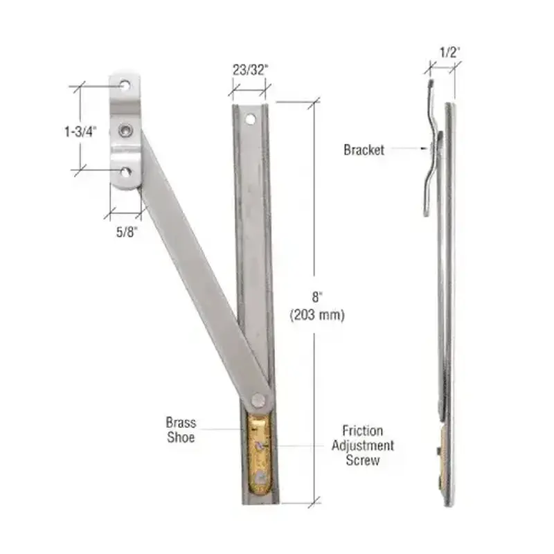 CRL EP24051 8" Standard Friction Adjuster