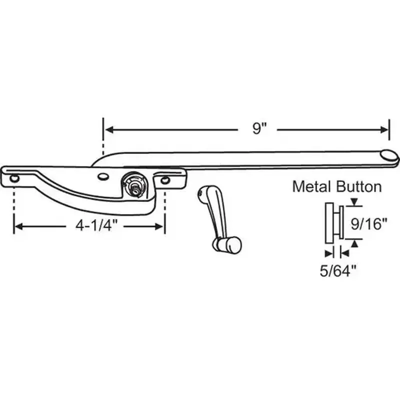Brixwell 36-105 Operator Assembly Aluminum
