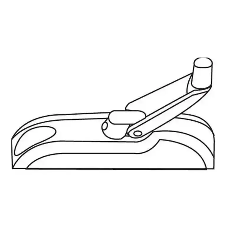 Brixwell 37-220-1 Folding Handle And Cover bronze Fits All Entrygard products