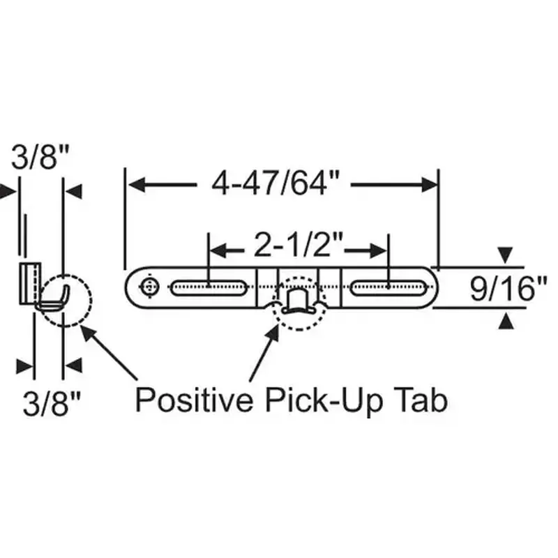 Brixwell 39-208 Keeper for Locking Handle